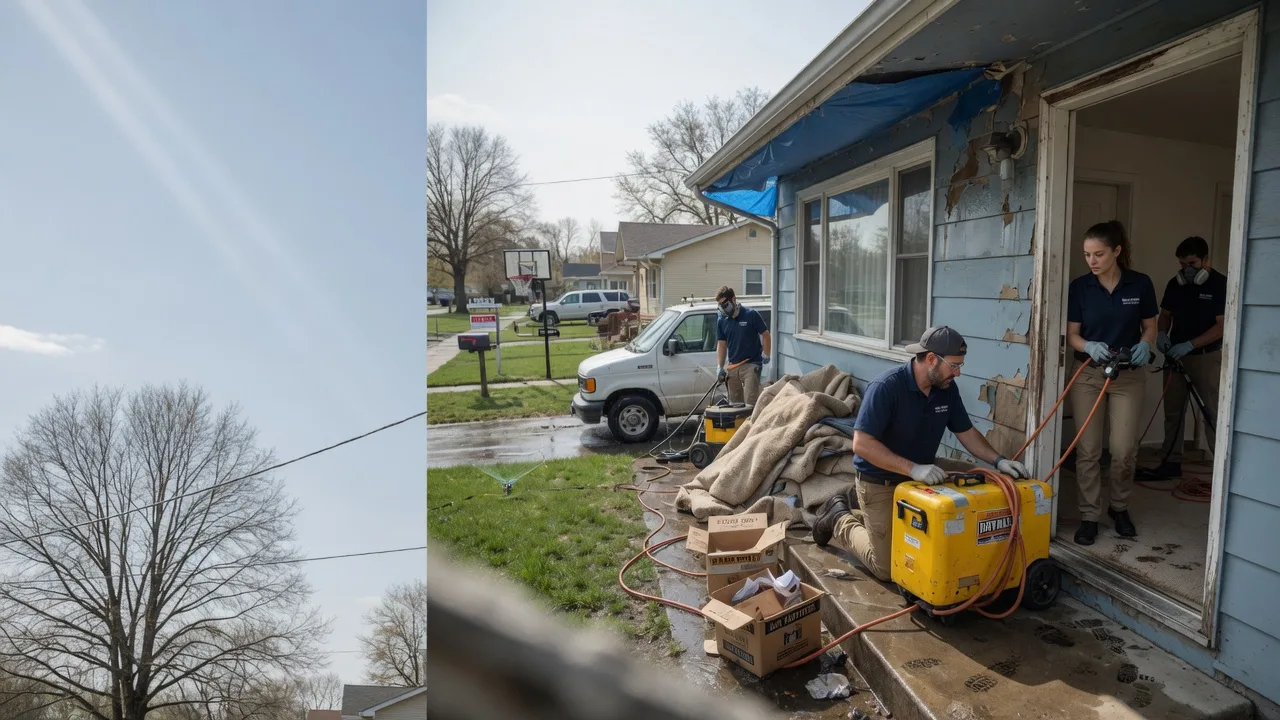 Basement Flood Cleanup in Bristow, OK near me